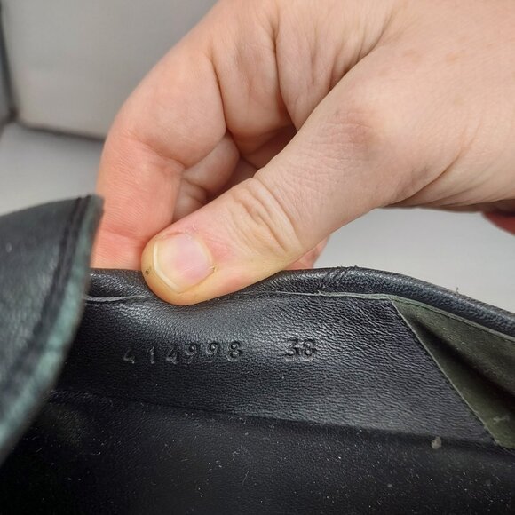 Gucci Brixton WOMENS Black Leather Horsebit Loafer - Picture 3 of 11